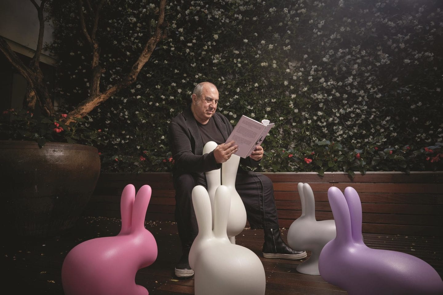 Rabbit Chair Baby & Rabbit Chair projektu Stefano Giovannoni