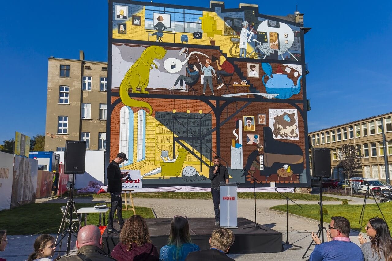 Art. Mural Challenge w Łodzi – „drugie życieâ€ zwycięskiego muralu