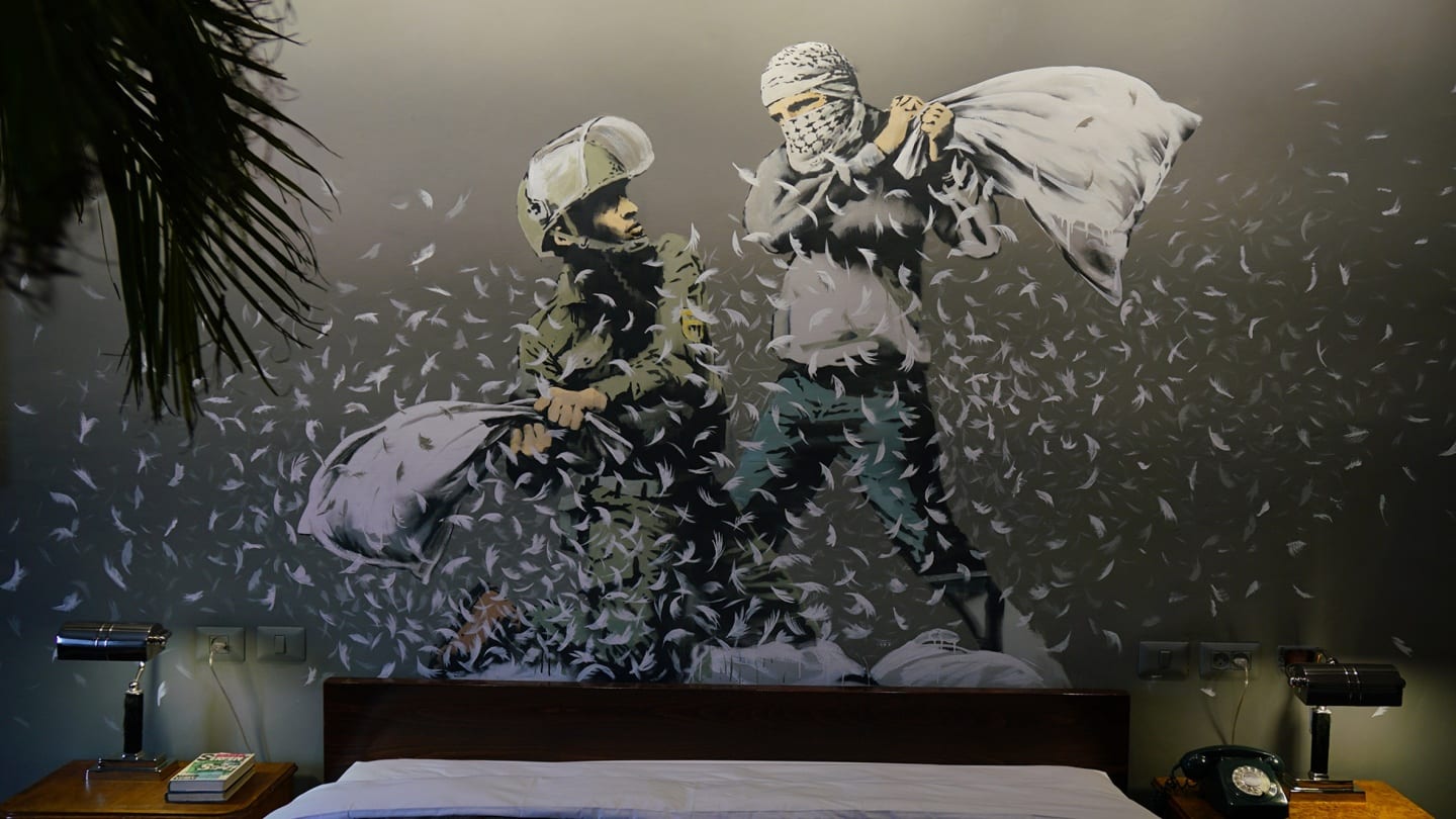 Banksy - wyjątkowy artysta street art