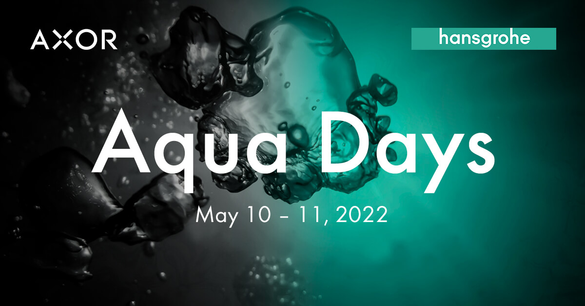 Hansgrohe AquaDays 2022 - woda to życie