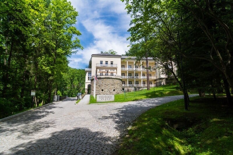 Modrzewie Park Hotel ośrodek w sercu Pienin