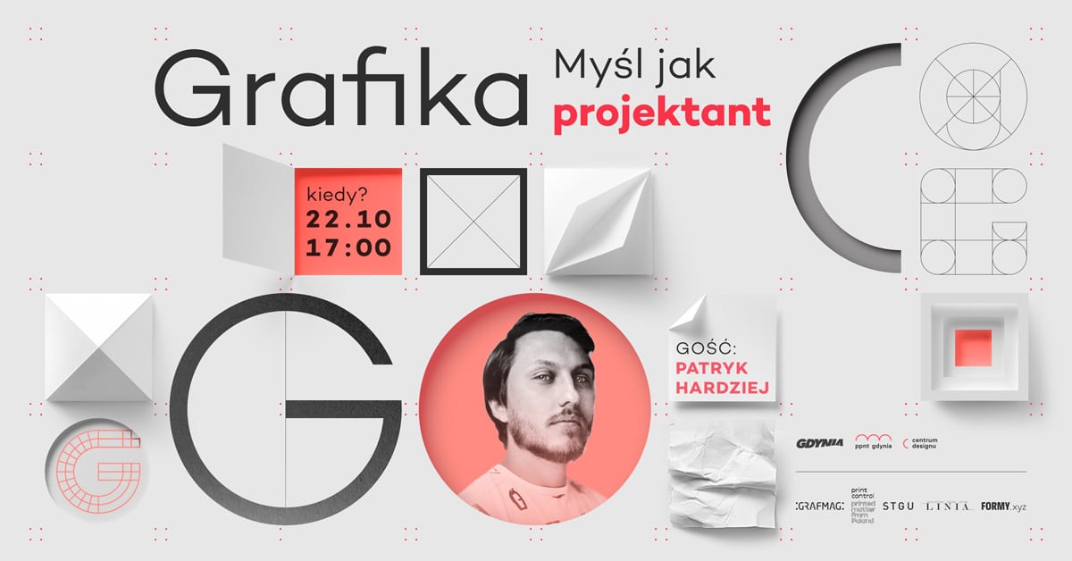 Myśl jak projektant. Patryk Hardziej o projektowaniu graficznym