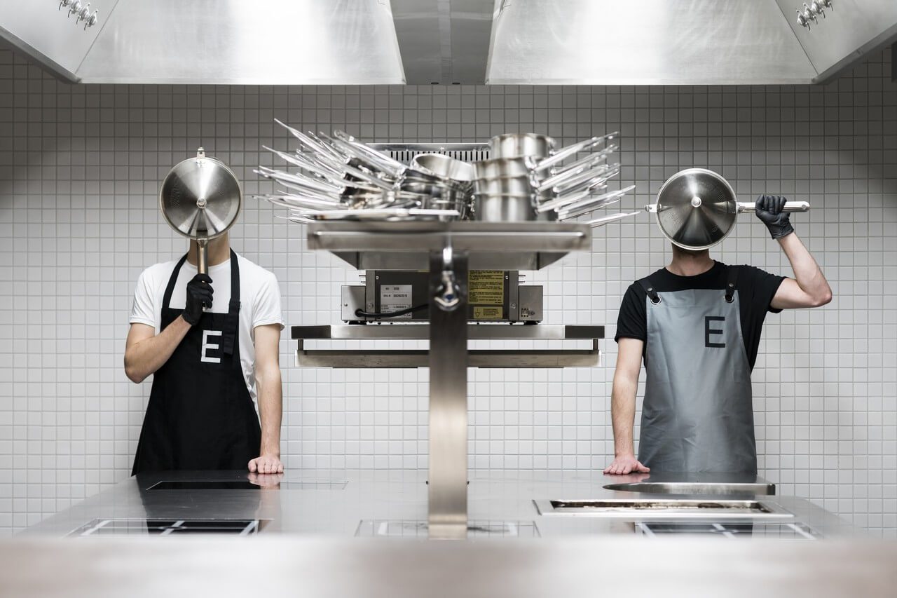 The Eatery - czeskie bistro projektu NEUHÃ„USL HUNAL - foto Studio Flusser