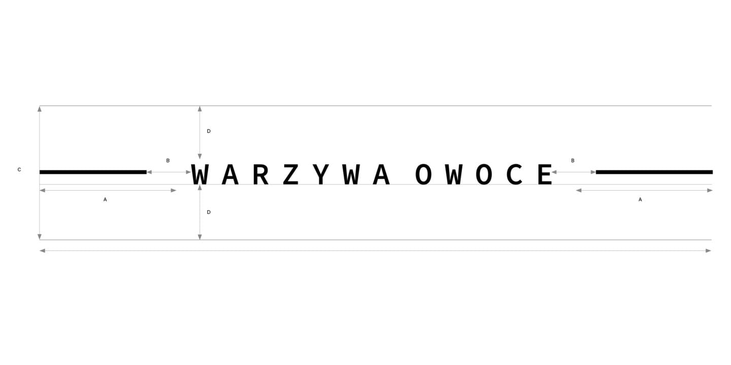 Zmiany wizualne i poradnik dobrych praktyk projektowych dla targowiska w Orłowie - Traffic Design