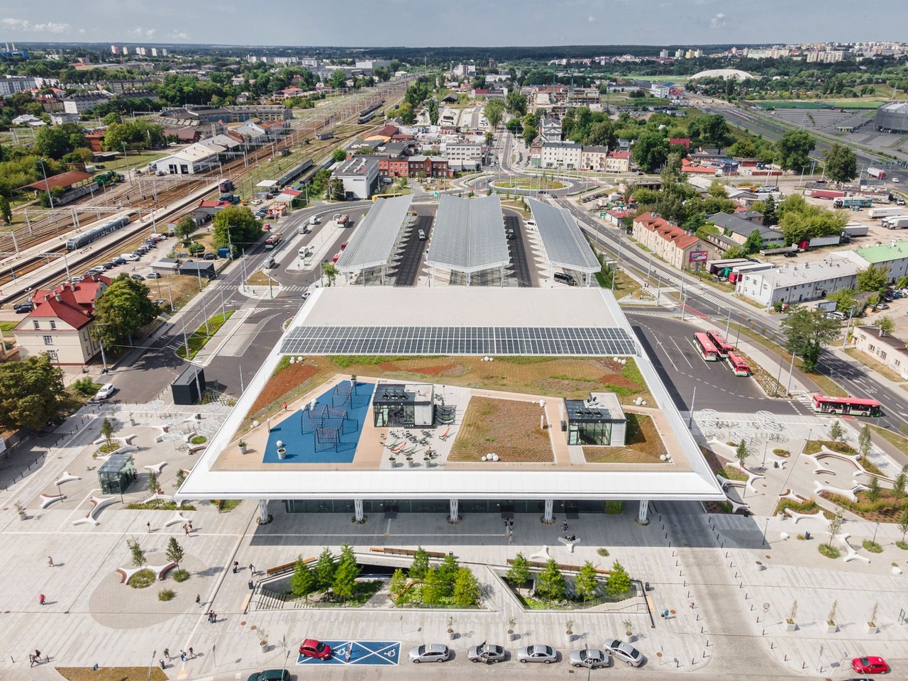 Dworzec Metropolitalny w Lublinie - projekt Tremend - foto Rafał Chojnacki