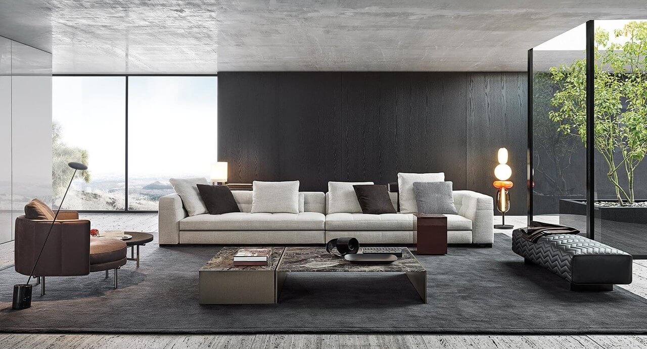 Minotti - armchair Halley