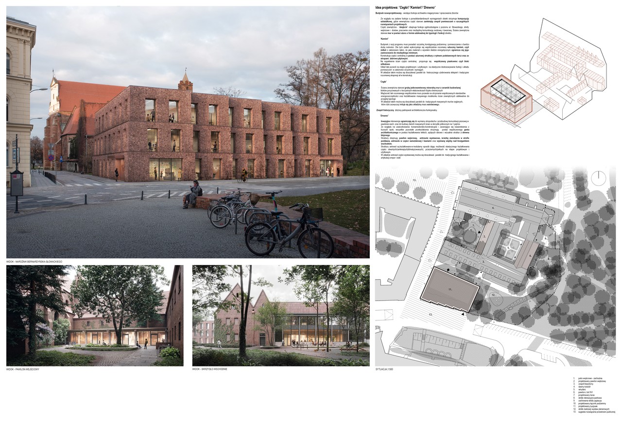 Nowa wizja na Muzeum Architektury we Wrocławiu – Ch+ Architekci