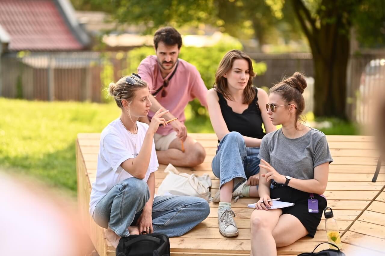 Oktagon w Poznaniu na ul. Wspólnej - przestrzeń miejska sprzyjająca integracji - projekt SAMO STUDIO - foto Dawid Majewski