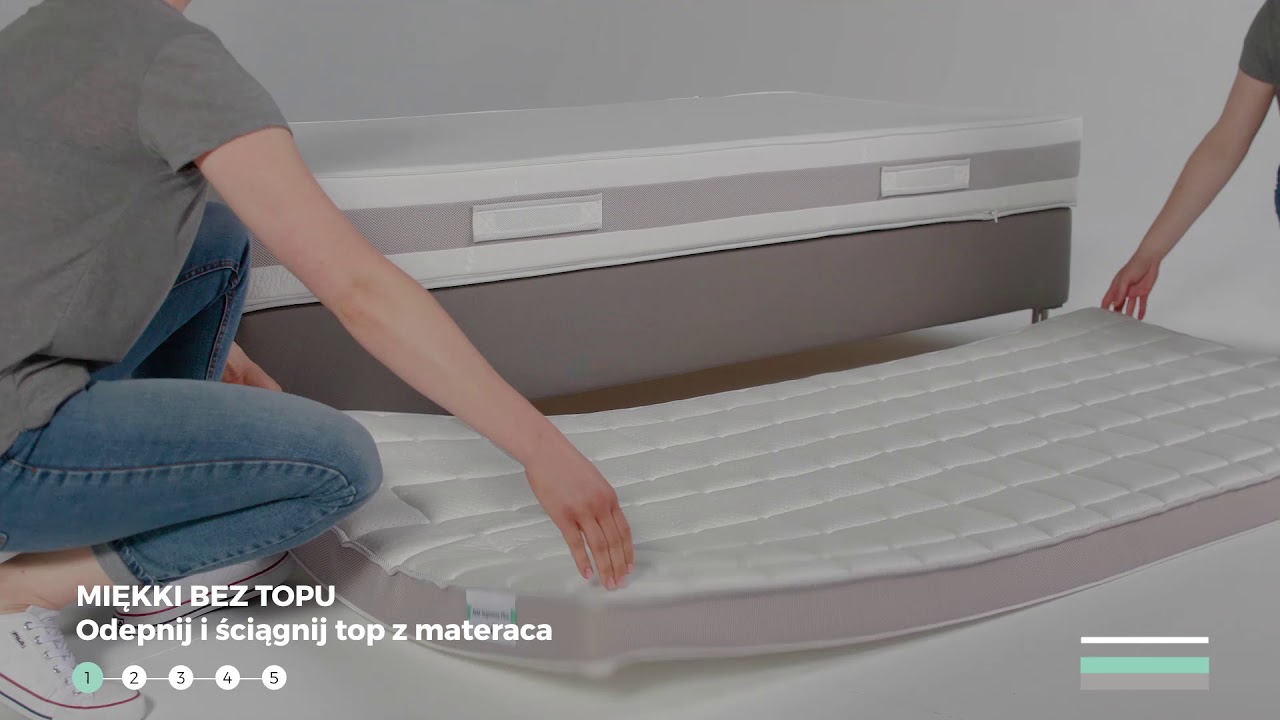 Materace SleepMed Plus - Jak zmienić twardość materaca?