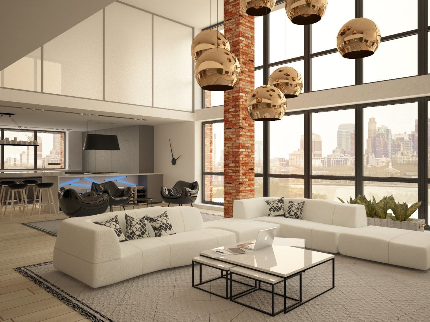 Loft w dolnej części Manhattanu z polskim akcentem