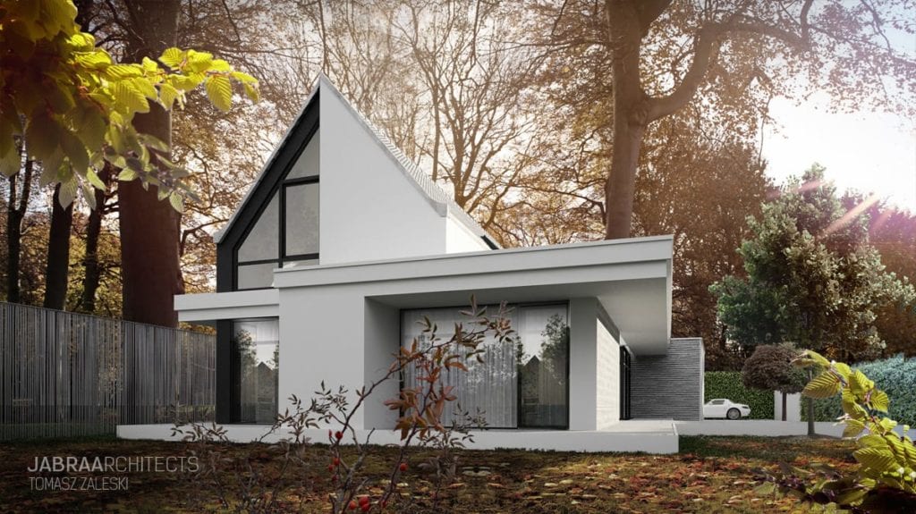 Forrest House willa w parkowej scenerii