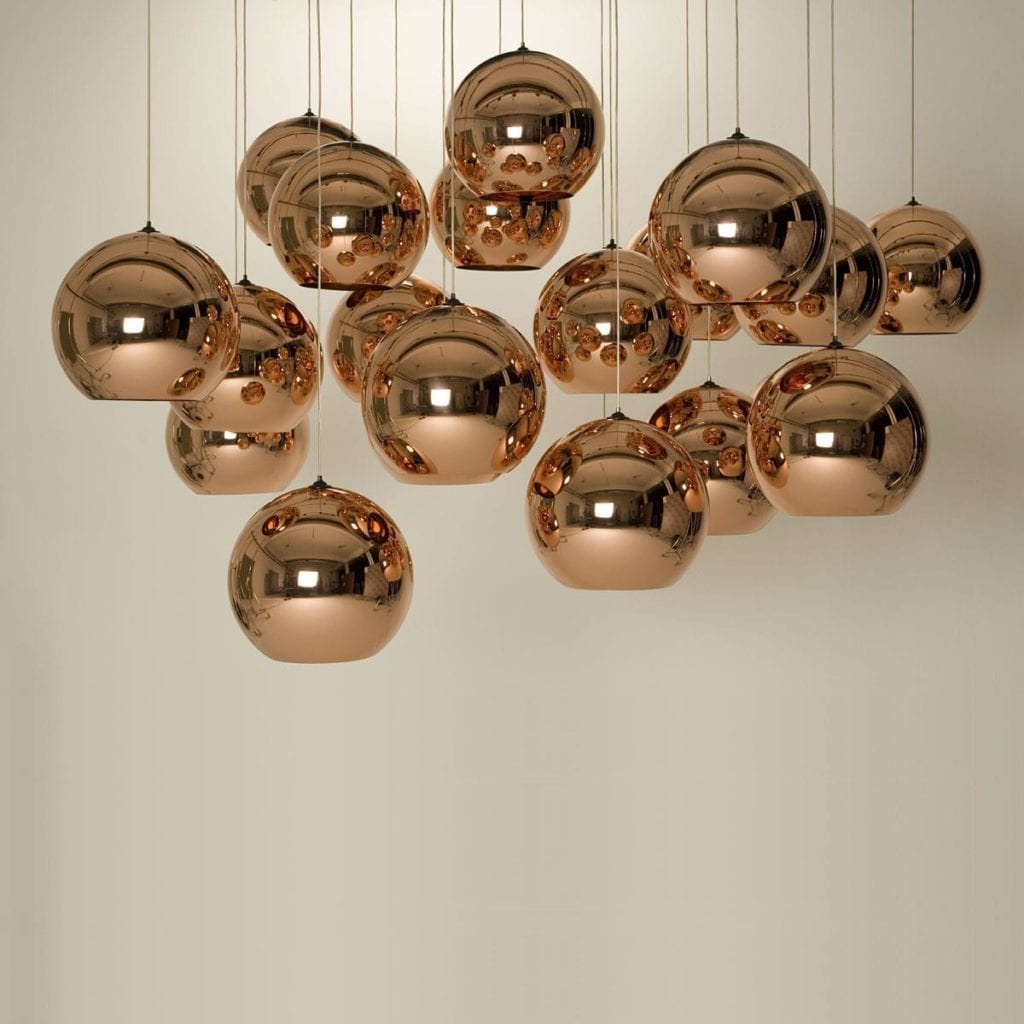 Copper Shade projektu Tom Dixon (Foto. materiały prasowe)