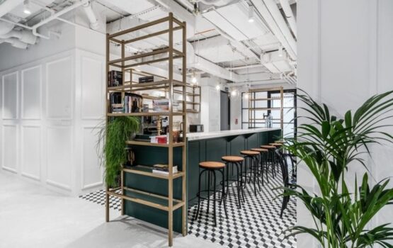 Biuro Solutions Rent Coworking projektu The Design Group