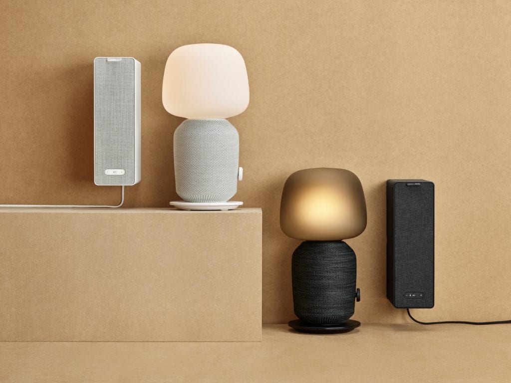 Półka i lampka, które są róznież głośnikiem - Ikea & Sonos