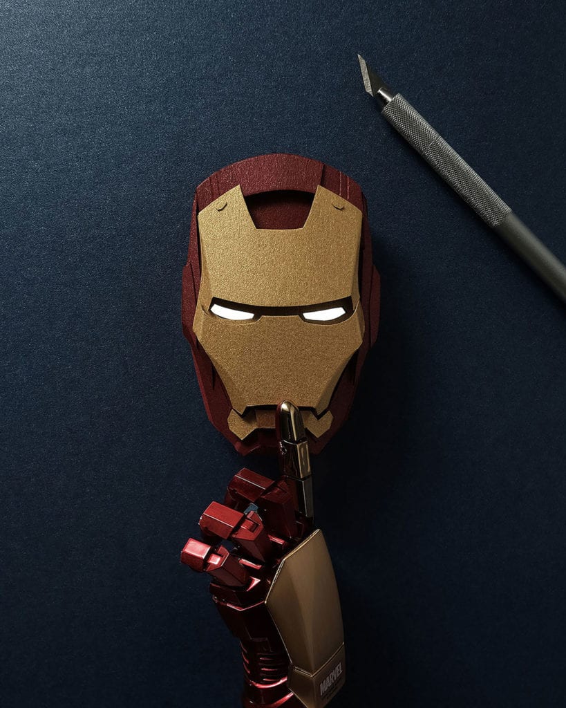 John Ed De Verat - ilustracje - Iron Man