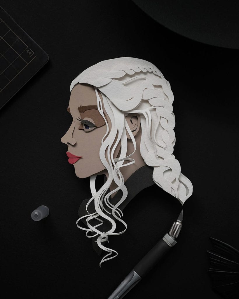 John Ed De Verat - ilustracje - Daenerys Targaryen