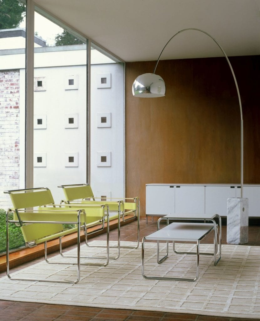 Wassily Chairs projektu Marcel Breuer Knoll