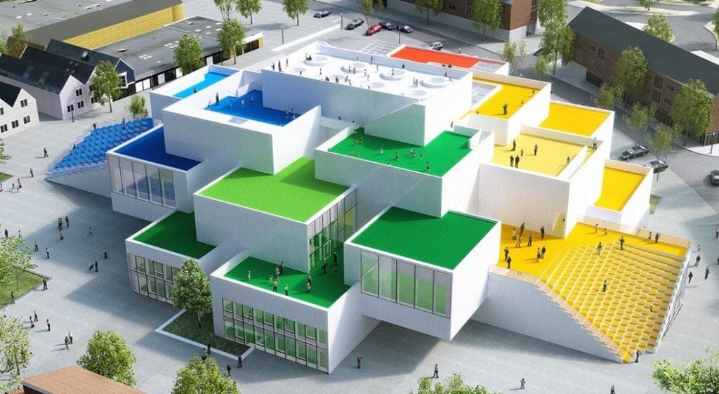 Centrum kreatywnosci Lego House w Billund