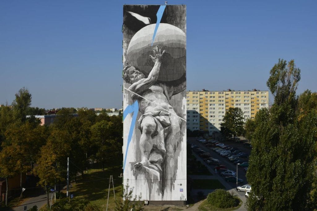 Murale czyli piękny romans sztuki z miastem - INO Bomber -2018 - photo by Paweł Trzeźwinski