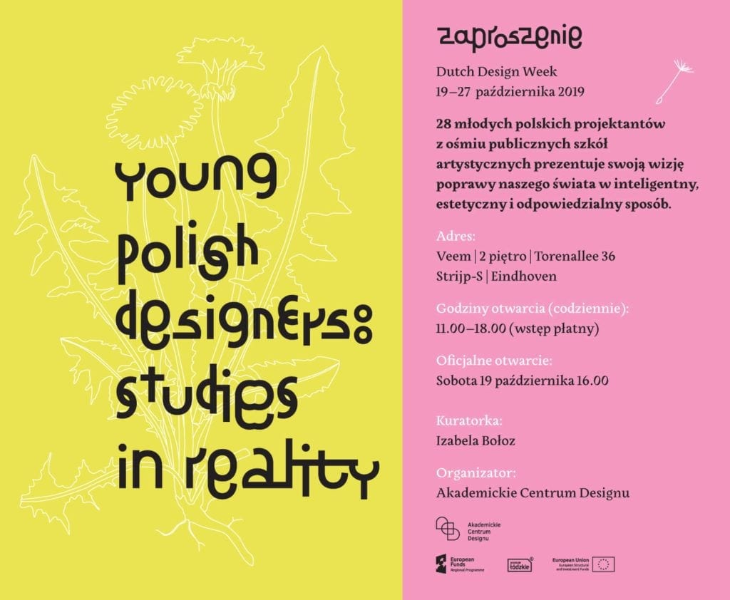 Young Polish Designers: Studies in Reality na Dutch Design Week