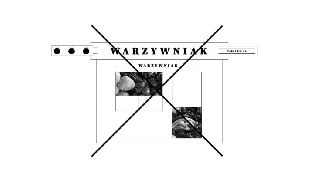 Zmiany wizualne i poradnik dobrych praktyk projektowych dla targowiska w Orłowie - Traffic Design