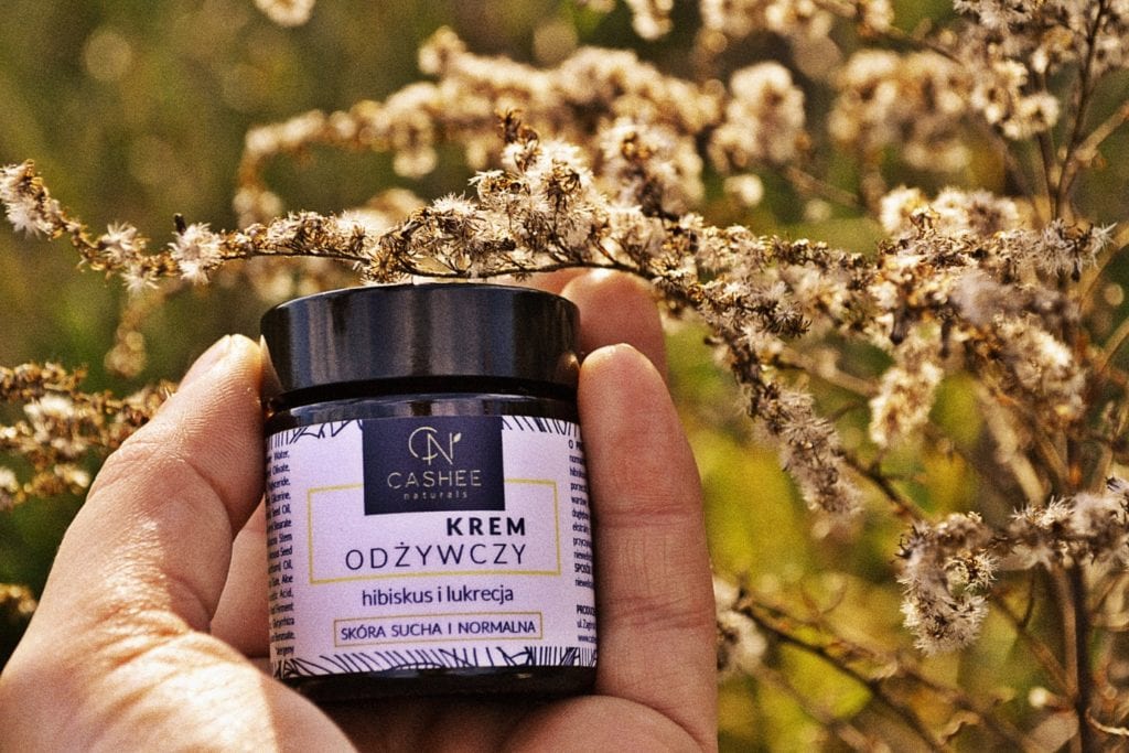 Co pod choinkę? 83 pomysły na prezent Made in Poland - inspiracje i porady na świąteczne prezenty - krem Cashee Naturals