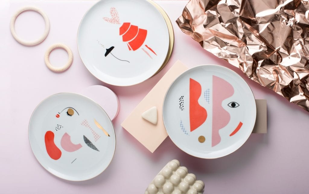 Co pod choinkę? 83 pomysły na prezent Made in Poland - inspiracje i porady na świąteczne prezenty - talerze projektu Look at me Plates