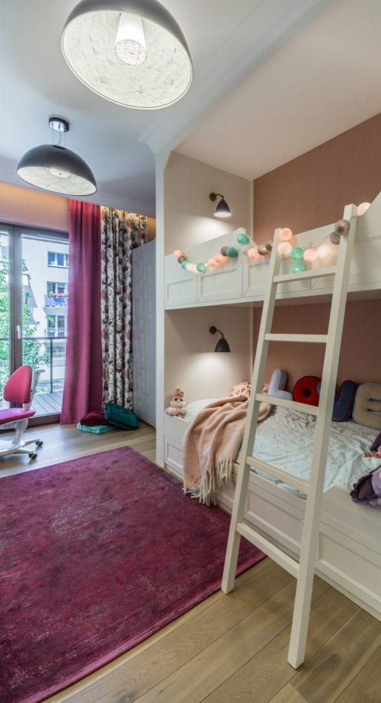 Pracownia Viva Design i luksusowy apartament w Warszawie - pokój dziecięcy