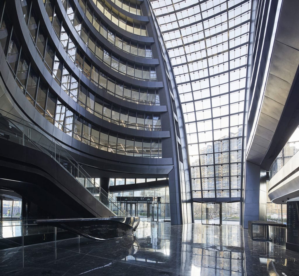 Projekt Leeza SOHO Tower w Pekinie od architektów z Zaha Hadid Architects