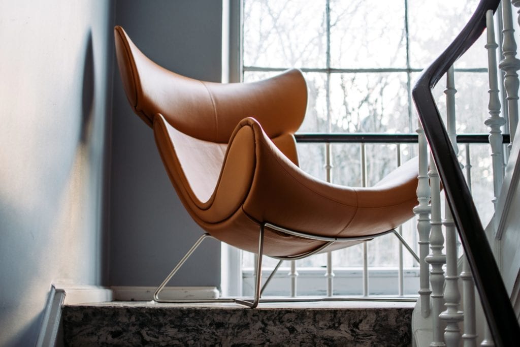 Fotel Imola od BoConcept - ikona designu - Projekt Henrik Petersen