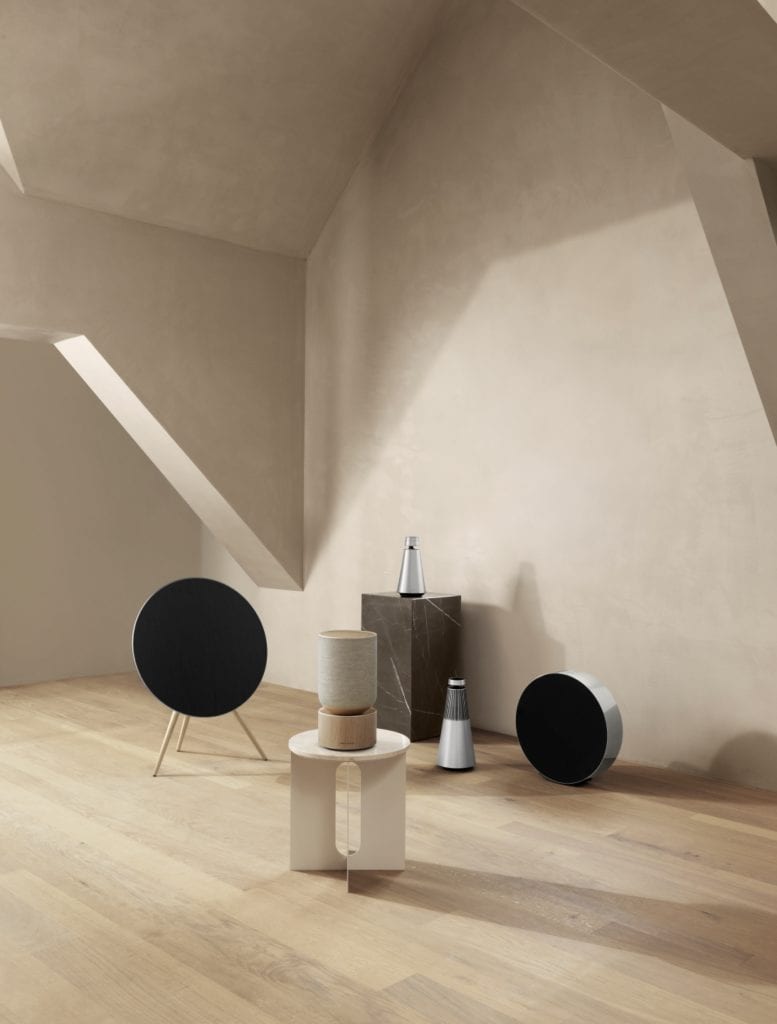 Beosound Balance - potężny głośnik domowy od Bang & Olufsen - Benjamin Hubert - Layer