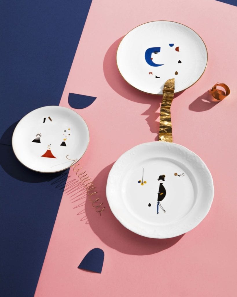 Talerze Look at Me plates - Lookbook by PLNDesign