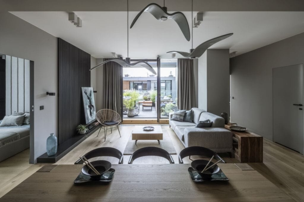 TILLA Architects i nowoczesny apartament w Warszawie - foto Yassen Hristov