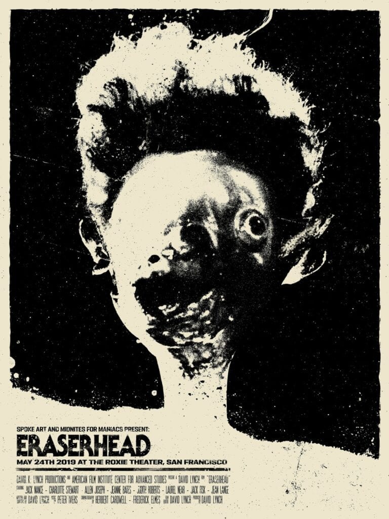 Bartosz Kosowski - plakat Eraser Head