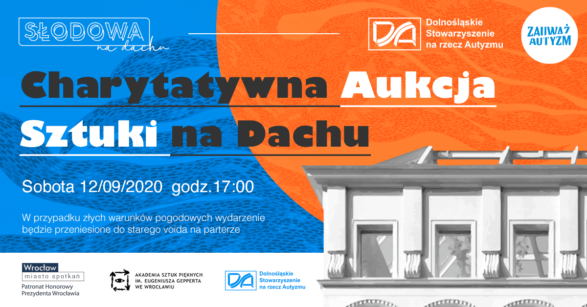 Charytatywna Aukcja Sztuki na Dachu we Wrocławiu