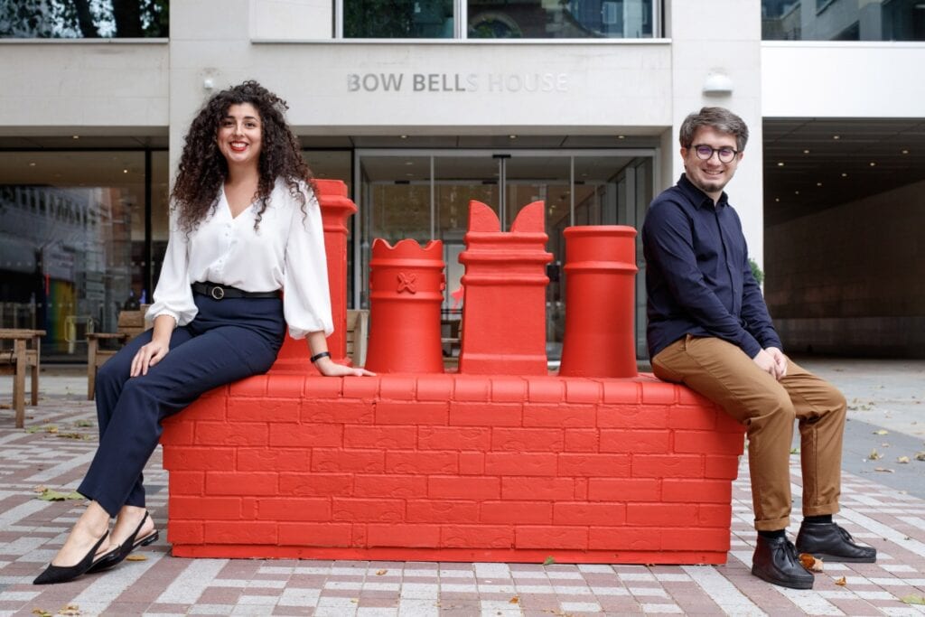 Kolorowe miejskie ławki na ulicach Londynu - London Festival of Architecture - City Benches