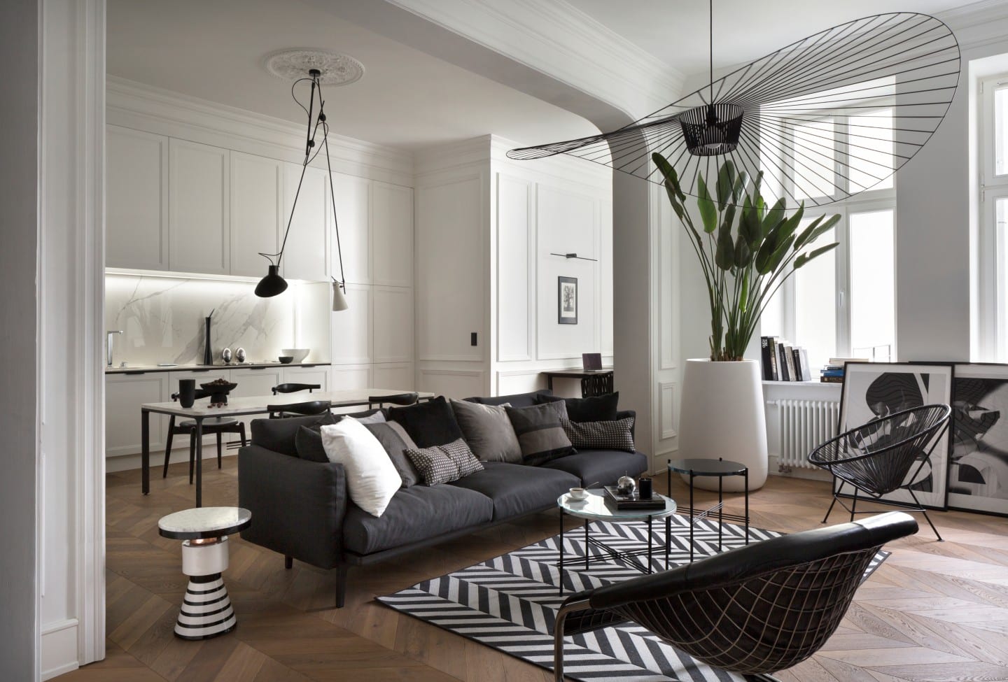 Monika Goszcz i projekt eleganckiego apartamentu przy Noakowskiego