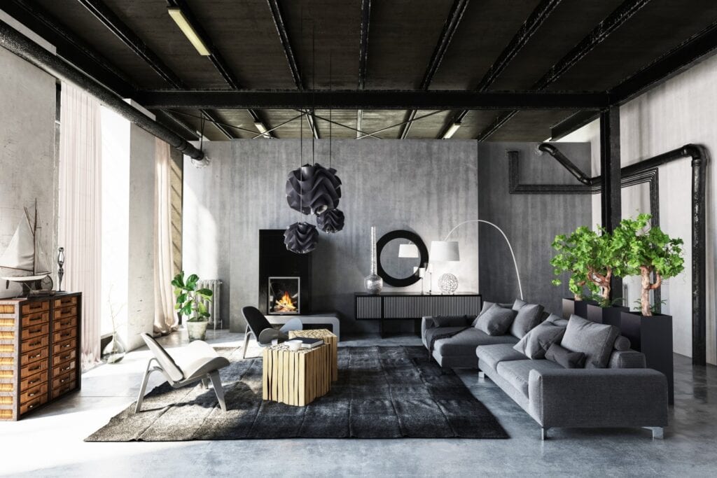 Okno na loft – aranżacje okienne do industrialnych wnętrz
