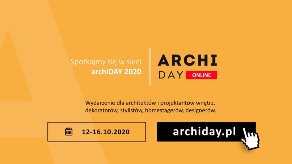 archiDAY 2020 - spotkajmy się w sieci