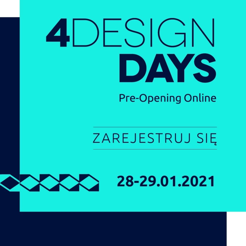 4 Design Days Pre-Opening Online - 2 dni z architekturą i designem