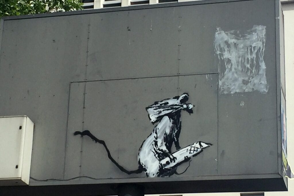 Banksy - wyjątkowy artysta street art