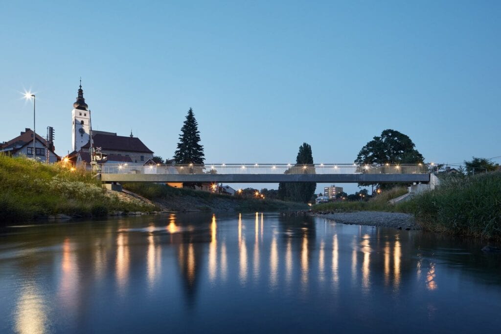 Betonowy most w Příborze - projekt pracowników Instytutu Kloknera z Politechniki Praskiej - foto BoysPlayNice