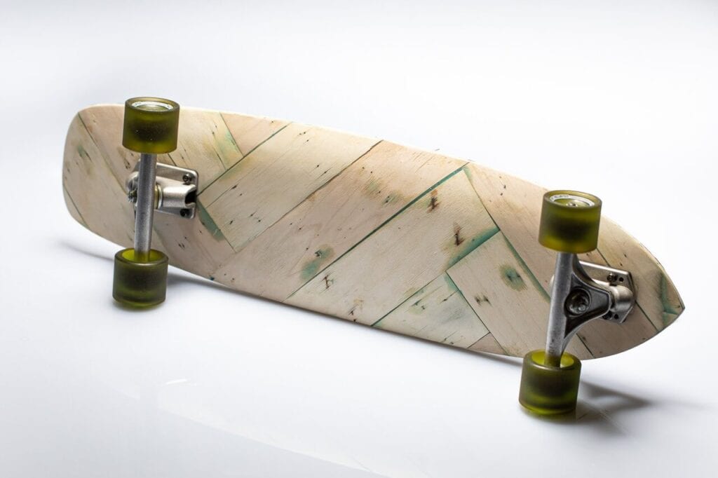 Free‐ride czyli longboard z recyklingu od MRSatelier