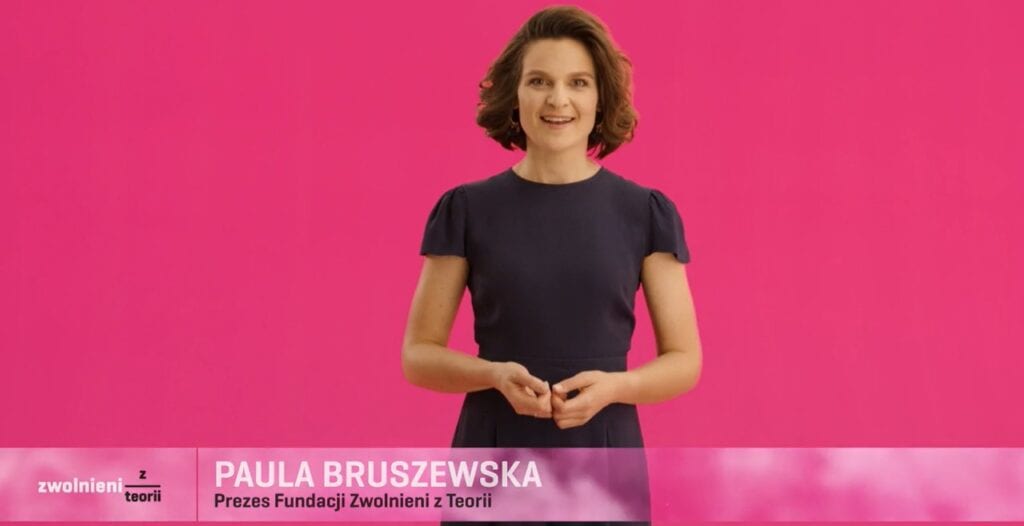 Paula Bruszewska - prezes Fundacji Zwolnieni z Teorii