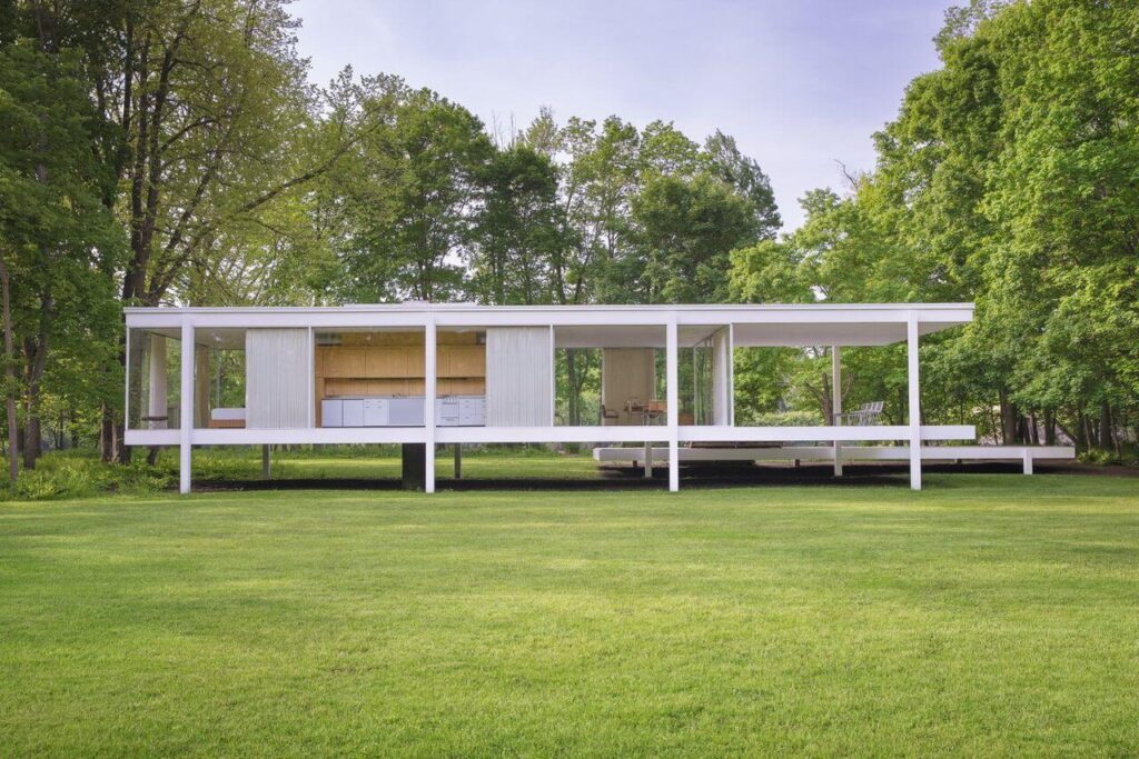 Farnsworth house - foto Mike Schwartz