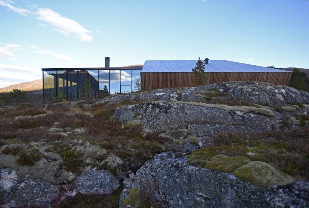 Efjord Cabin - nowoczesny dom na norweskiej wyspie