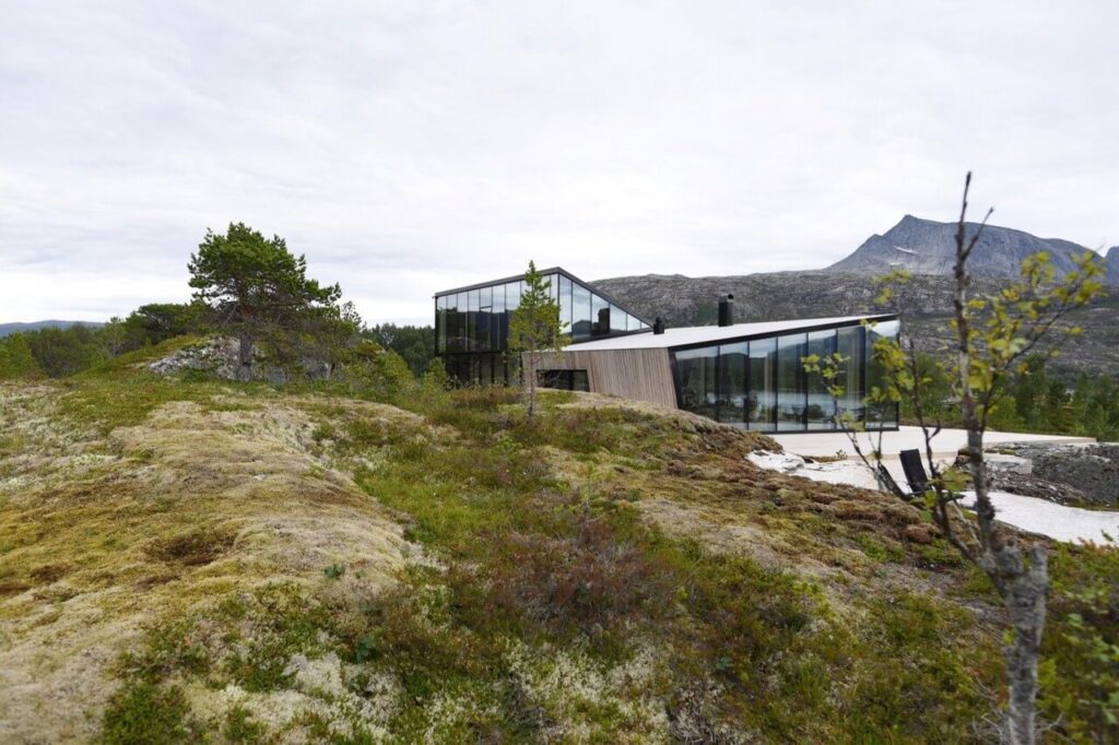 Efjord Cabin - nowoczesny dom na norweskiej wyspie