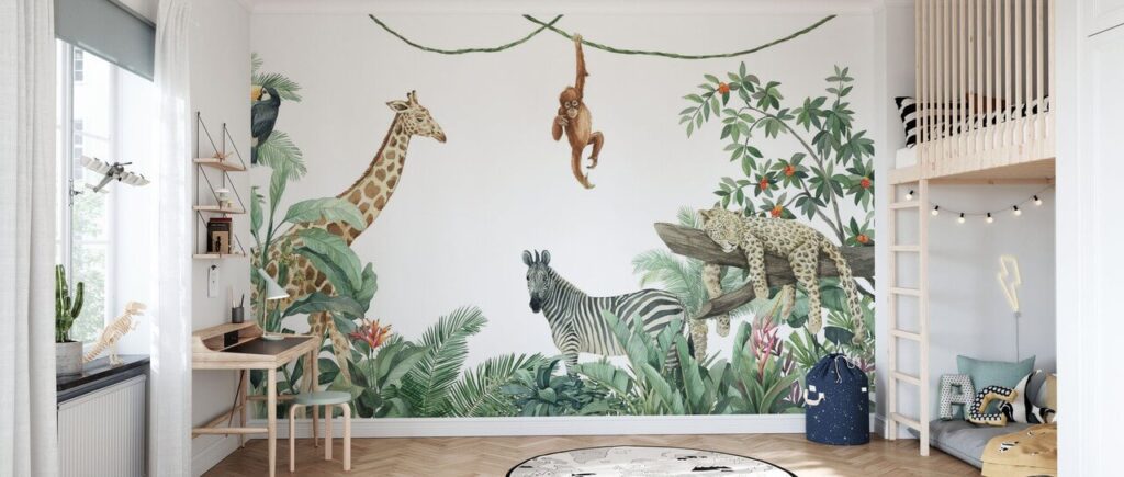 Tapeta Photowall - Jungle Friends