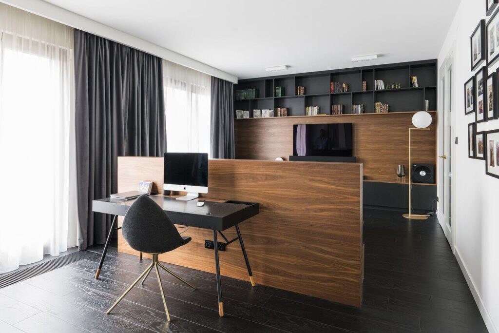 Apartament dla singla z fantazją od Art'Up Interiors - foto Ład Studio