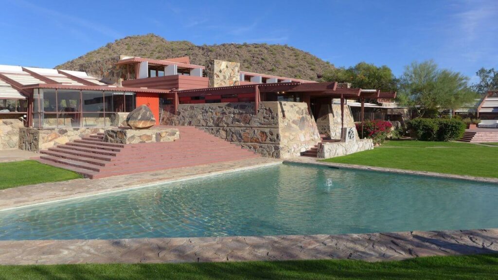 Frank Lloyd Wright - Taliesin foto Jim Steinfeldt | Michael Ochs Archives